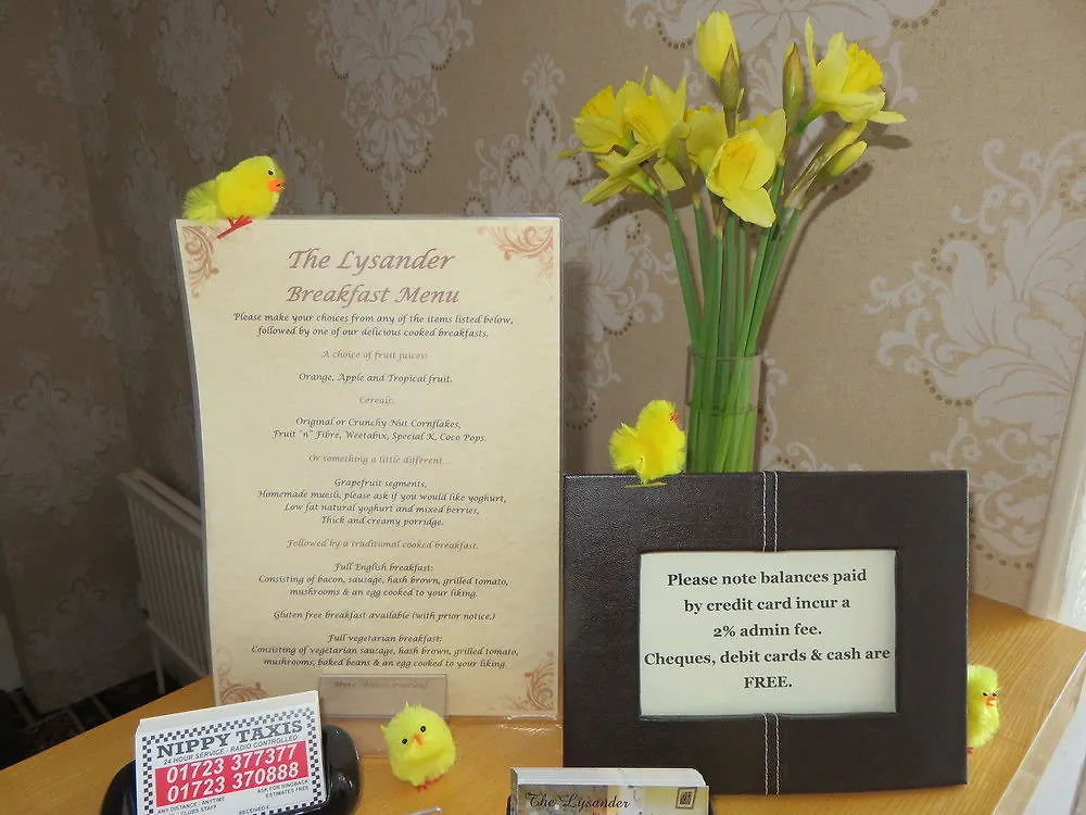 Panzió Lysander Hotel Scarborough
